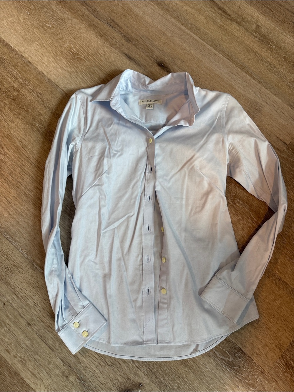 Banana Republic Light Blue Non-Iron Fitted Shirt